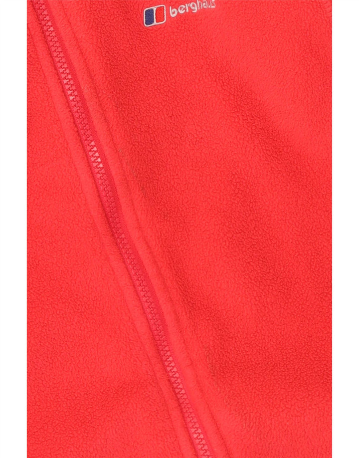 Berghaus Damen Fleecejacke UK 14 Large Rot Polyester