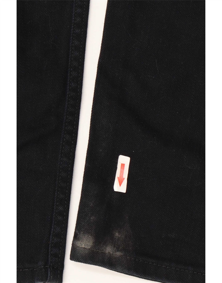 Levi's Herren 511 Slim Jeans W32 L34 Schwarze Baumwolle