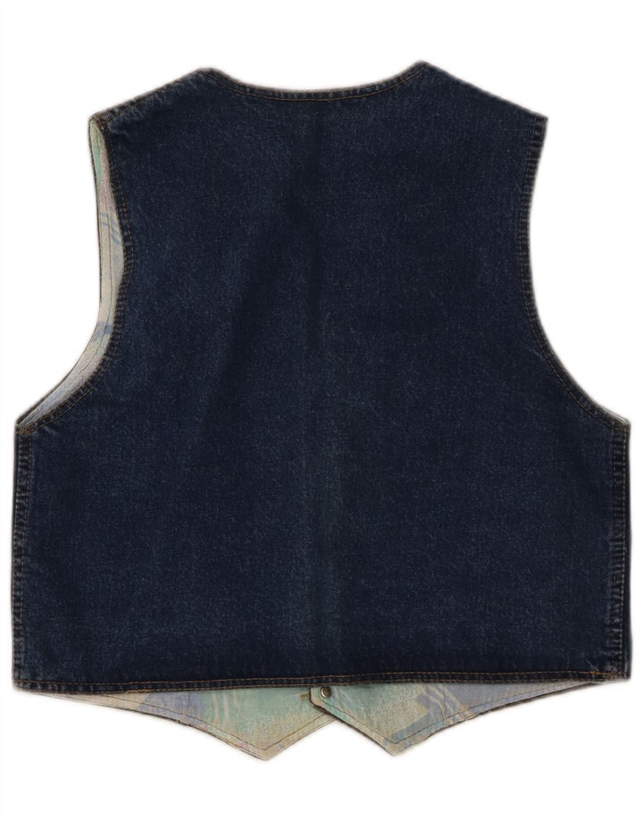Protest Damen Jeansweste UK 12 Mittelblau