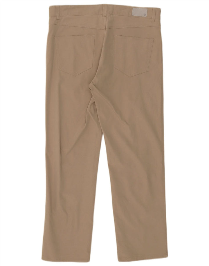 Peter Millar Herren gerade Freizeithose W34 L28 Beige Polyester