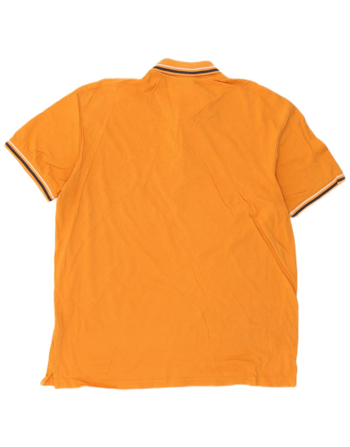 DIADORA Herren Poloshirt 2XL Orange Baumwolle