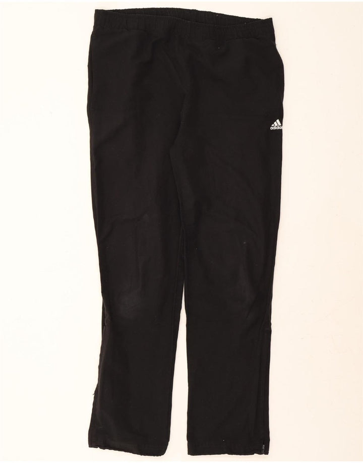 ADIDAS Mens Tracksuit Trousers Medium Black Polyester Vintage Adidas and Second-Hand Adidas from Messina Hembry 