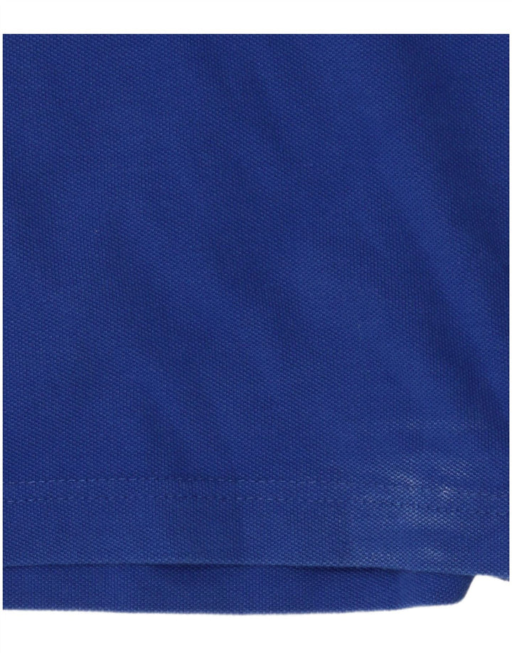 Penguin Herren-Poloshirt aus mittelblauer Baumwolle