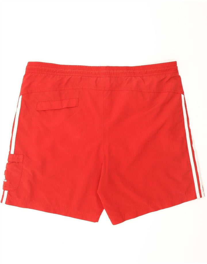 ADIDAS Mens Swimming Shorts XL Red Polyester