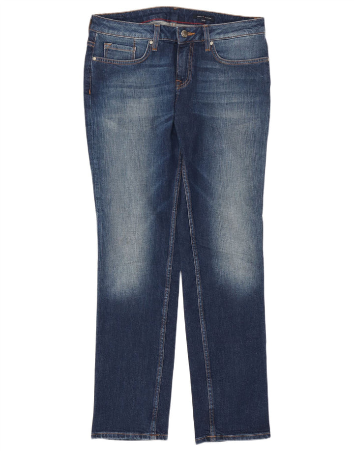 Tommy Hilfiger Damen Slim Jeans W29 L30 Blaue Baumwolle