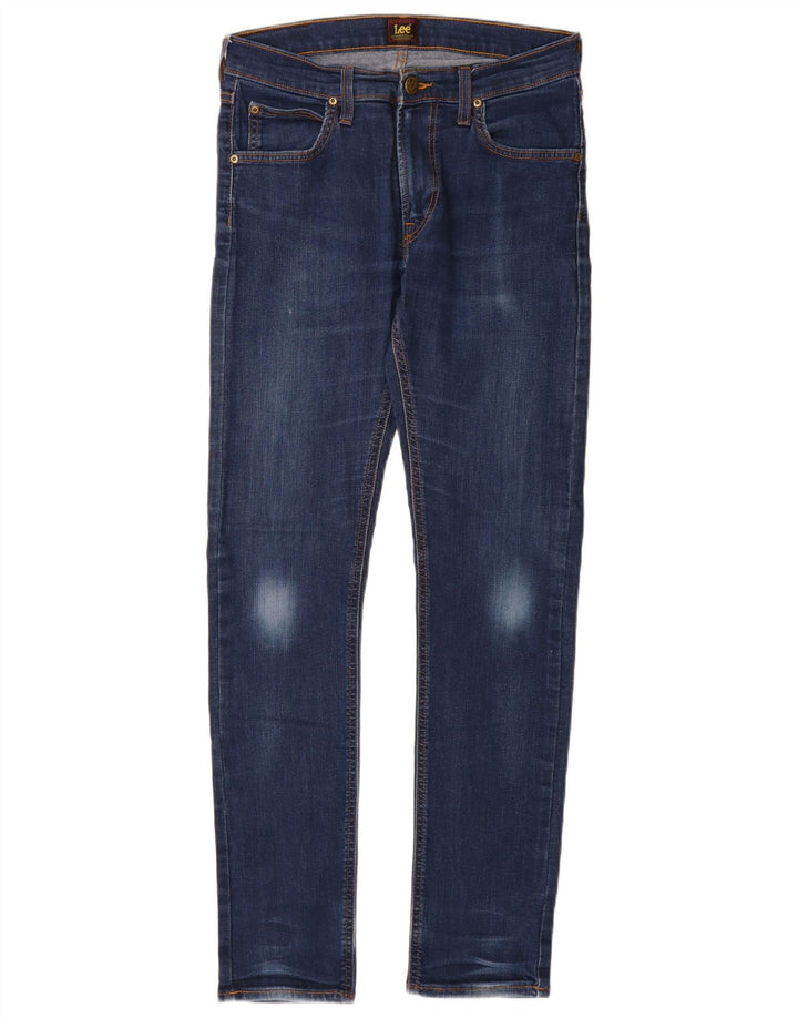 Lee Damen Slim Jeans W30 L32 Blau