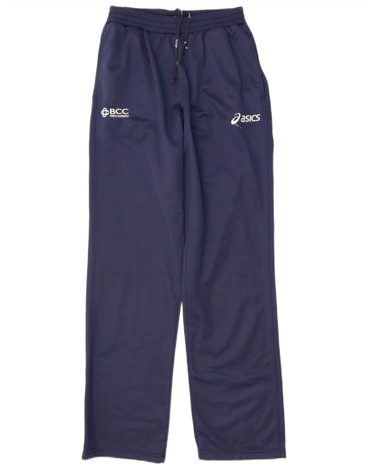 Asics Herren-Trainingshose mit Grafik, mittelgroß, Marineblau