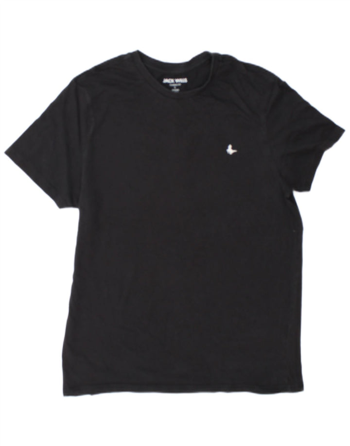 Jack Wills Herren-T-Shirt mit klassischer Passform, Größe L, Grau