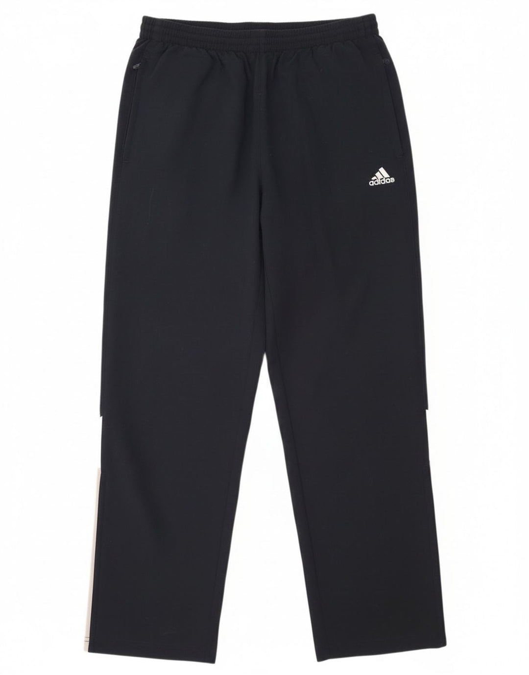 Adidas Herren-Trainingshose, groß, marineblau, Colourblock-Polyester