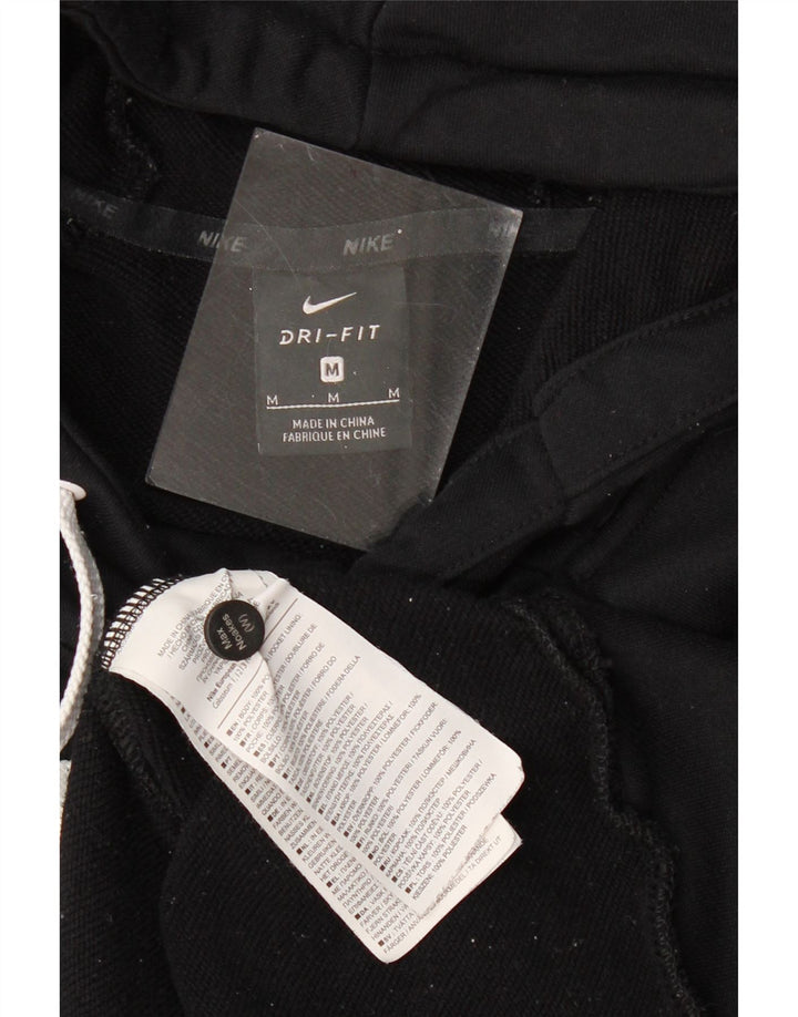 Nike Herren Dri Fit Graphic Kapuzenpullover Mittelschwarzes Polyester