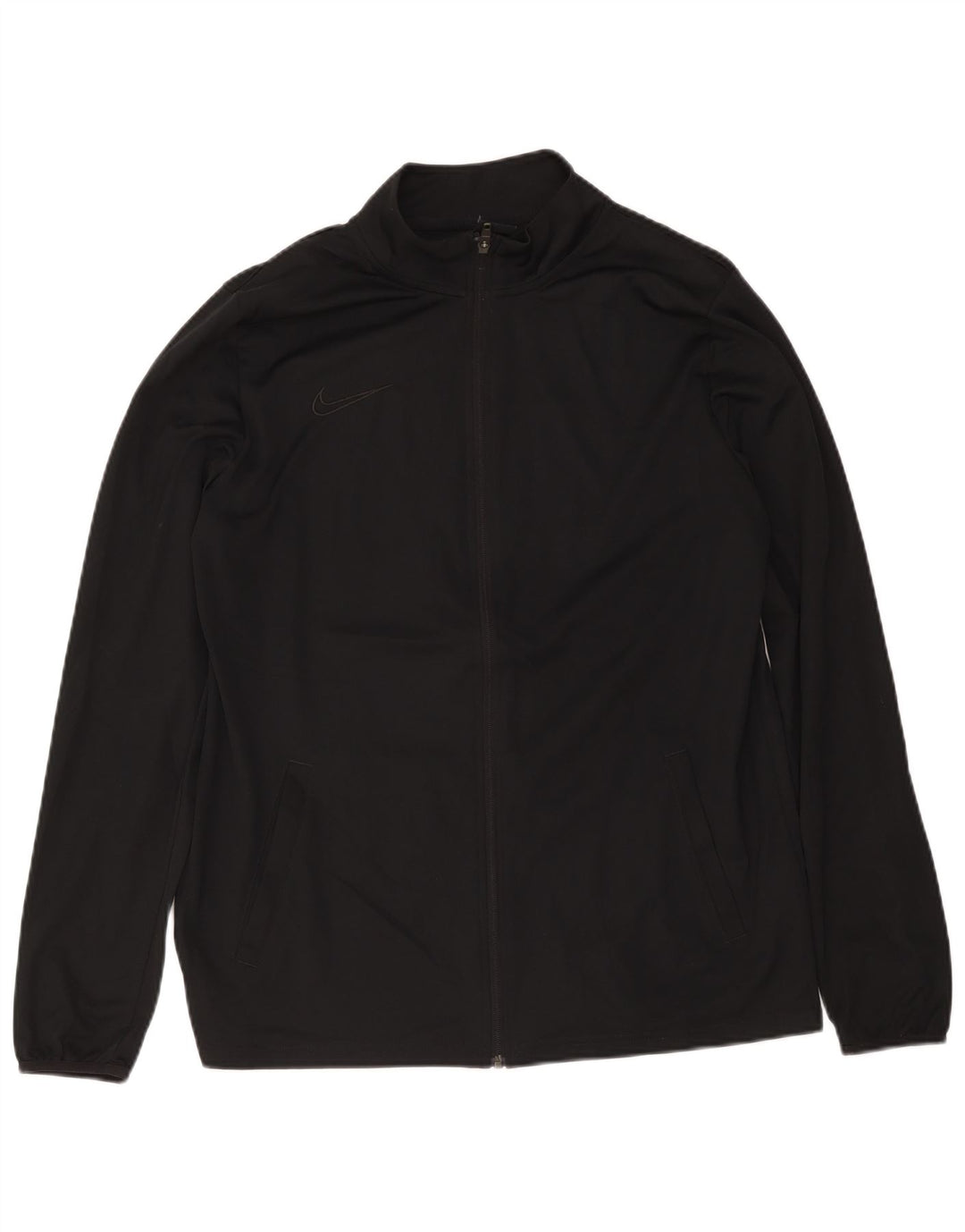 Nike Herren Dri Fit Trainingsanzug Top Jacke XL Schwarz Polyester