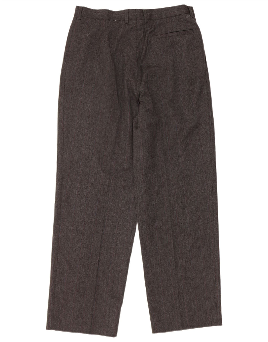 Gerade Herren-Chinohose von Marks & Spencer, W34, L31, graue Wolle