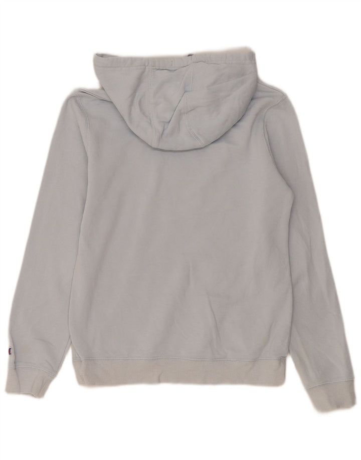 Champion Herren-Kapuzenpullover mit Grafik, Größe S, Blau, Baumwolle