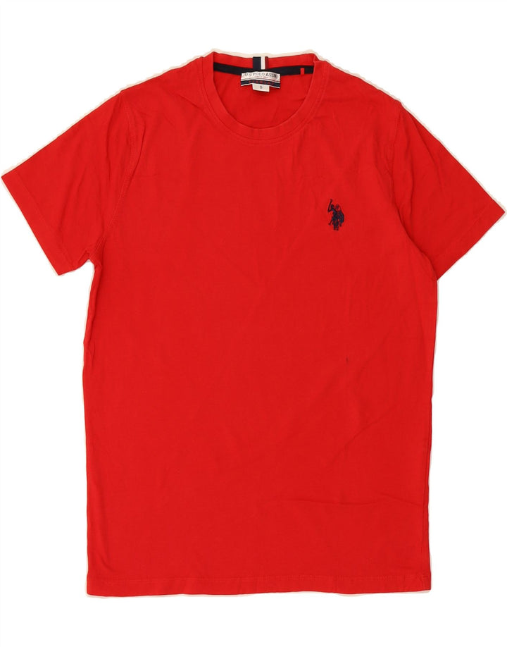 U.S. POLO ASSN. Mens T-Shirt Top Small Red Cotton Vintage U.S. Polo Assn. and Second-Hand U.S. Polo Assn. from Messina Hembry 
