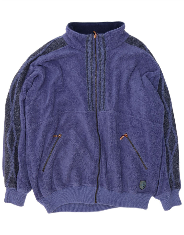 Silvy Herren Fleecejacke UK 44 2XL Lila