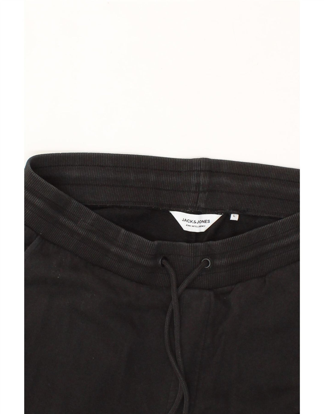 JACK & JONES Mens Tracksuit Trousers Large  Black Cotton Vintage Jack & Jones and Second-Hand Jack & Jones from Messina Hembry 