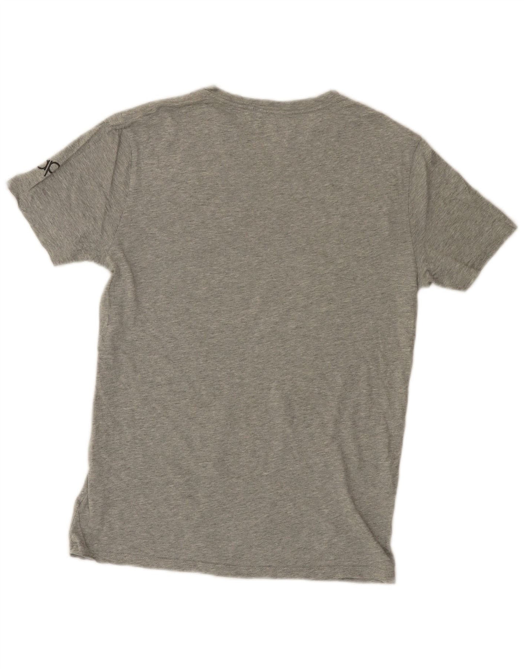 Gap Herren-T-Shirt „Rome“ mit Grafik, Größe S, grau gesprenkelte Baumwolle