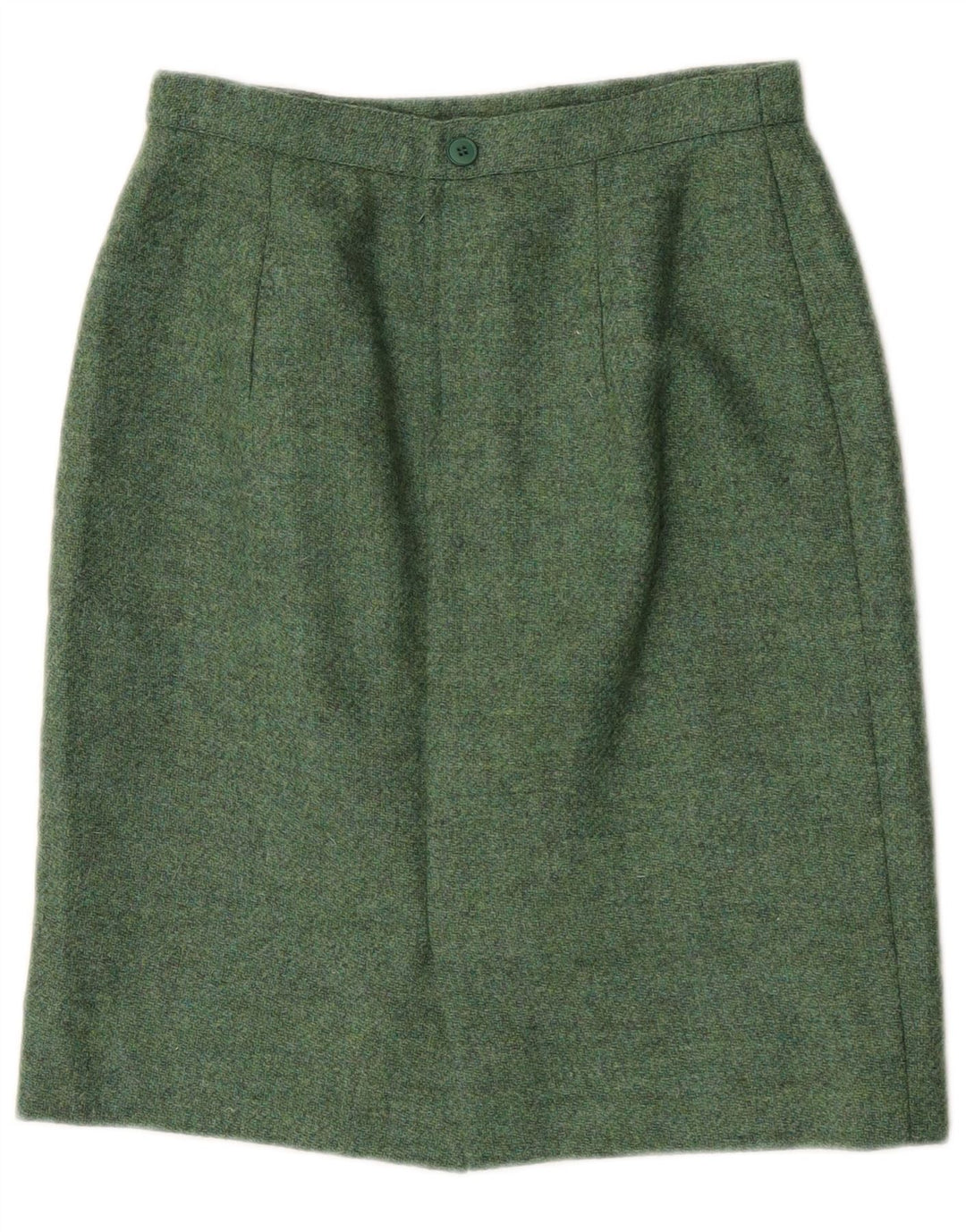 Luisa Spagnoli Damen Bleistiftrock IT 42 Medium W27 Grünes Acetat