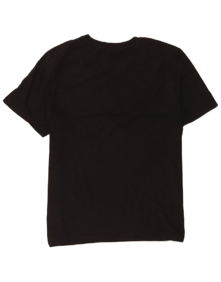 Guess Herren-T-Shirt mit Grafik, mittelgroß, Schwarz