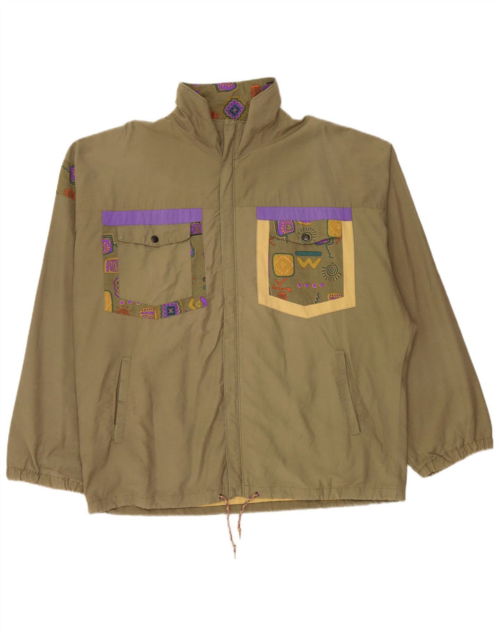 Eider Herren Utility Jacke IT 52 XL Khaki Baumwolle