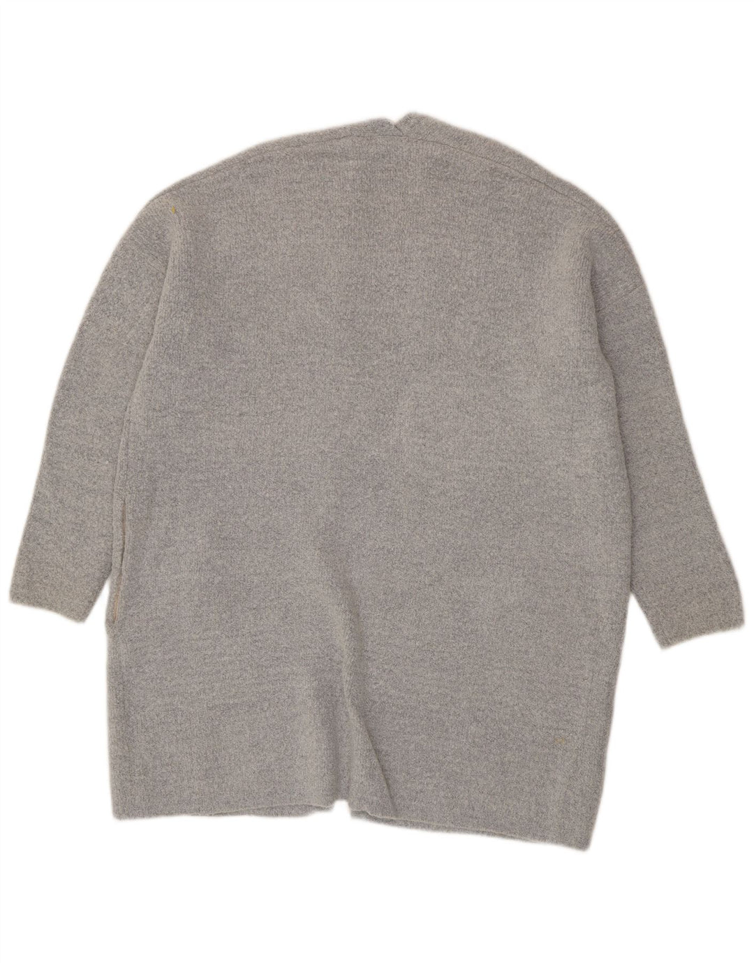 Oasis Damen-Strickjacke, übergroß, offen, Gr. 40, Größe L, Grau, Acryl