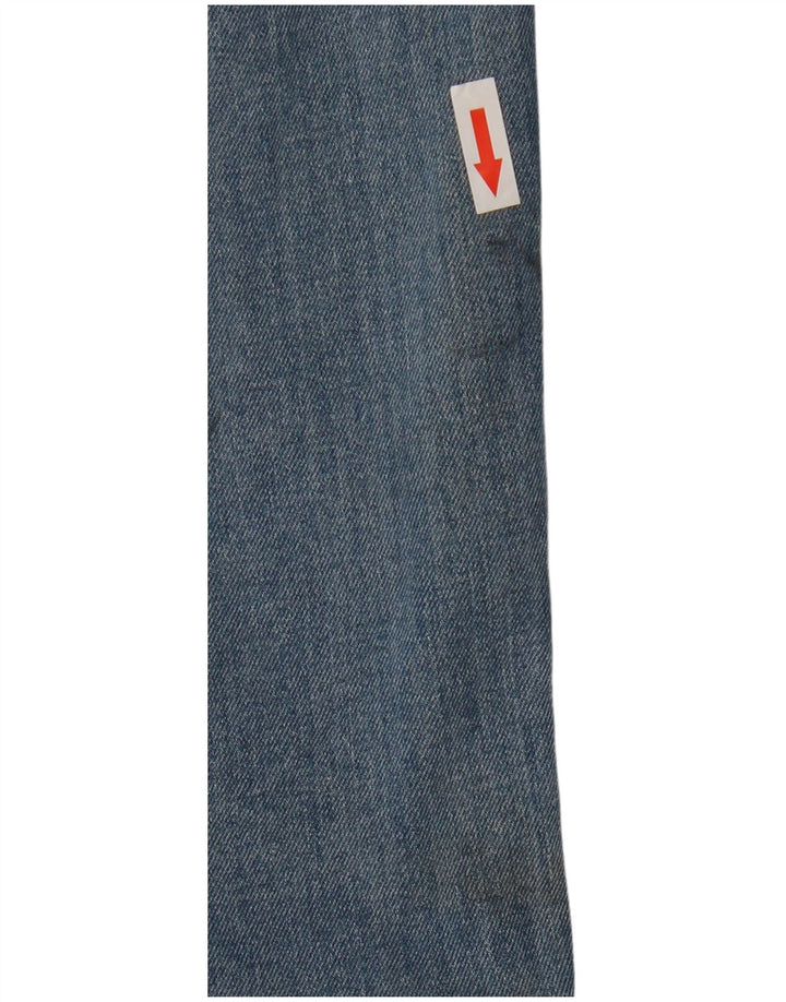 Marks & Spencer Herren Straight Jeans W32 L29 Blaue Baumwolle