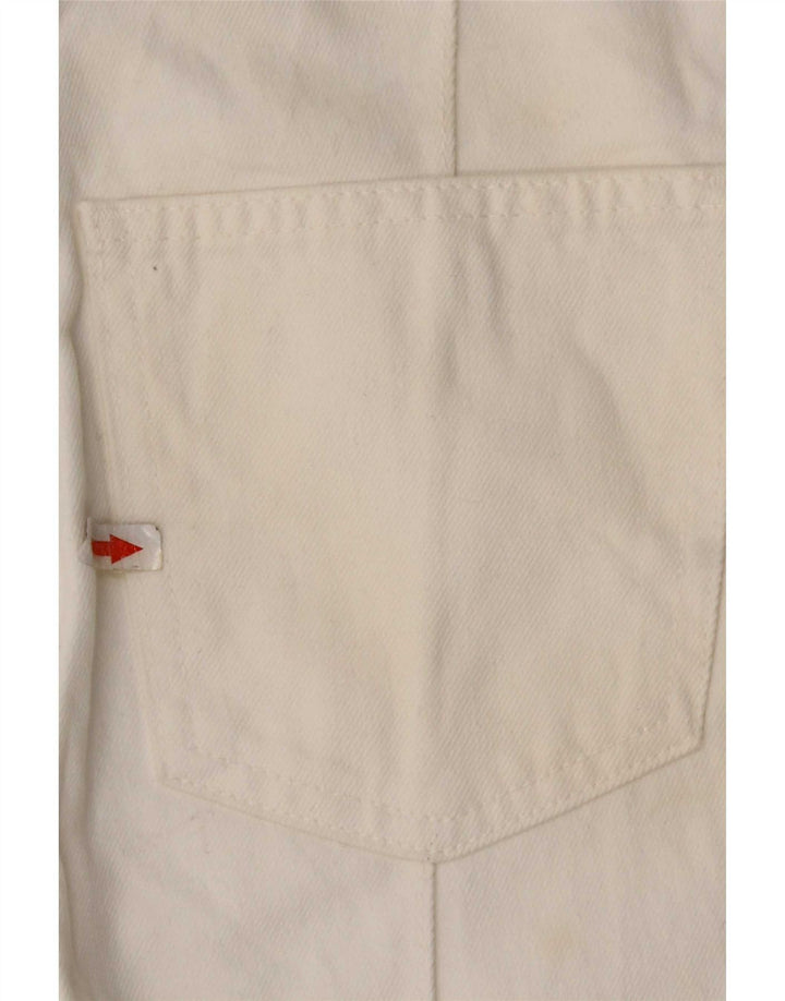 Zara Damen Straight Jeans EU 32 2XS W22 L31 Weiß