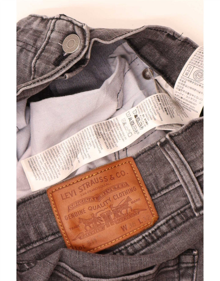 Levi's Herren 511 Slim Jeans W36 L32 Graue Baumwolle