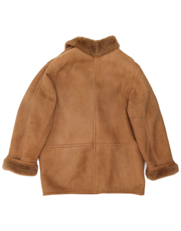 Christia Damen Lammfelljacke UK 20 2XL Beige