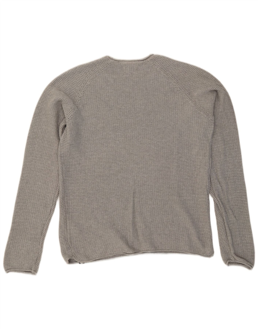 JACK & JONES Herren-Pullover mit Rundhalsausschnitt, XL, graue Baumwolle
