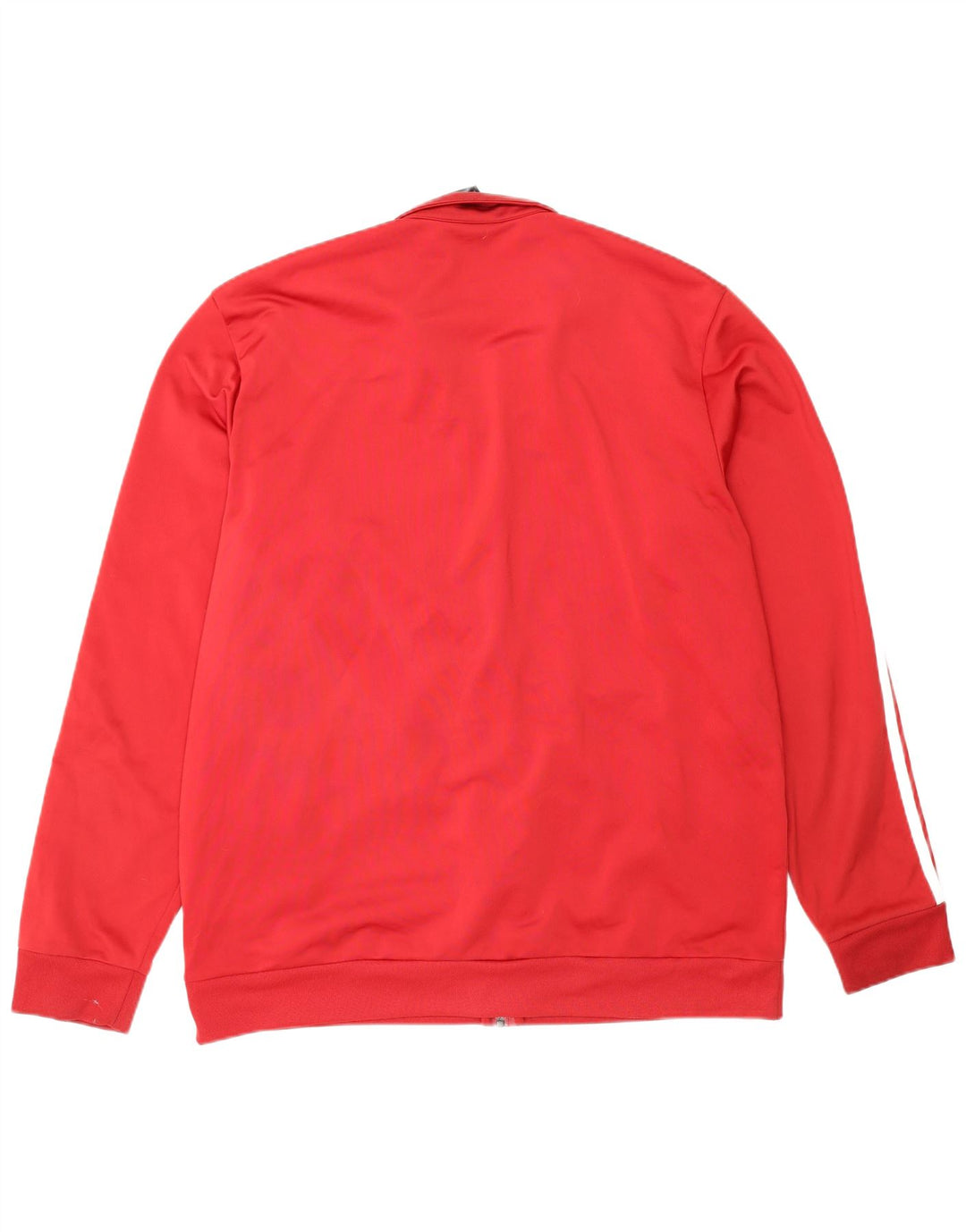 Adidas Herren Trainingsanzug Top Jacke XL Rot Polyester