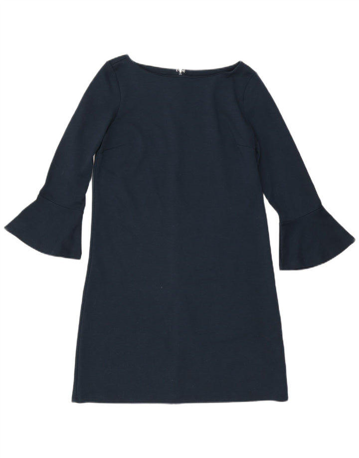 Gap Damen-Etuikleid mit 3/4-Ärmeln, Größe S, Marineblau, Polyester