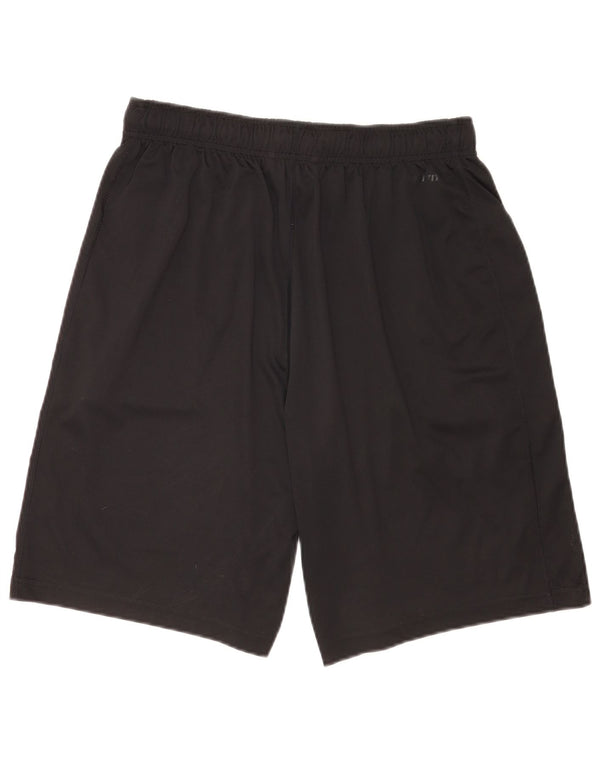 Nike Herren-Sportshorts mit Grafik, reguläre Passform, großes schwarzes Polyester