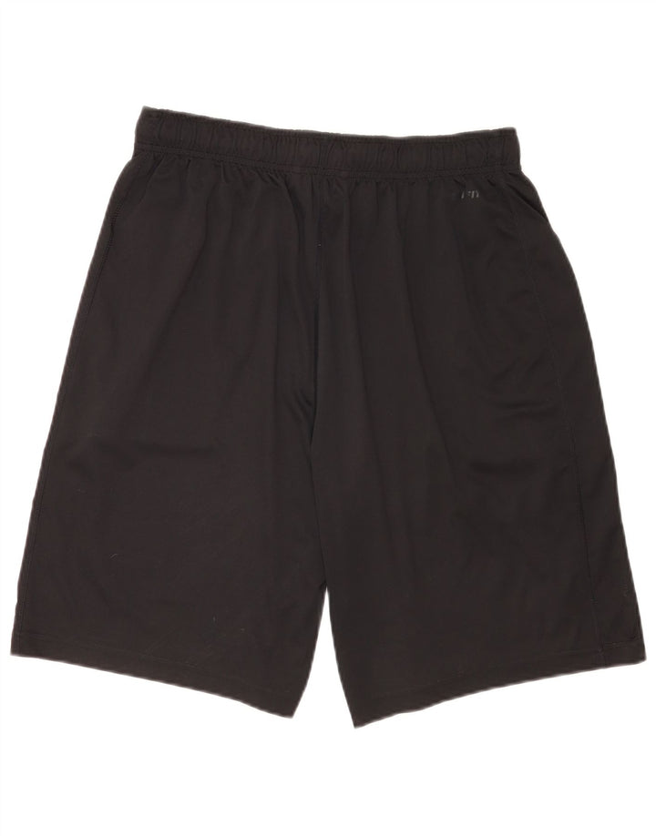 Nike Herren-Sportshorts mit Grafik, reguläre Passform, großes schwarzes Polyester