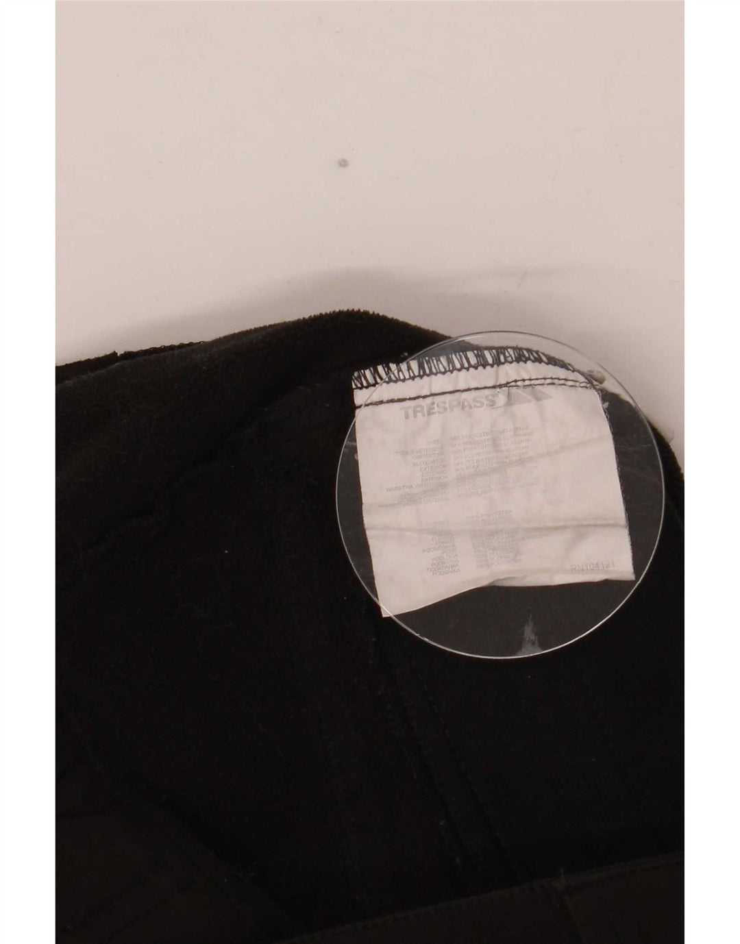 Trespass Herren-Windbreaker-Hose, W30, L32, Schwarz, Polyester