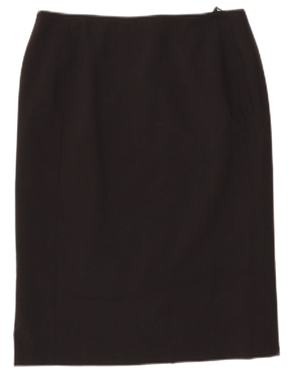 Basler Damen Gerader Rock W28 Medium Schwarz