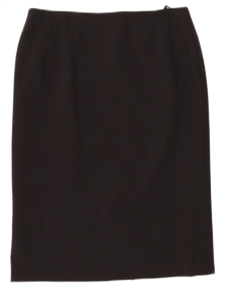 Basler Damen Gerader Rock W28 Medium Schwarz