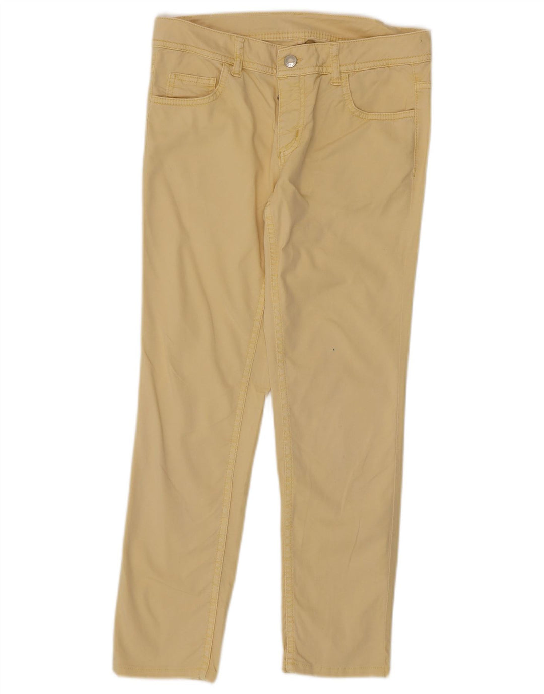 ICEBERG Damen Slim-Cropped-Hose W27 L25 Gelb