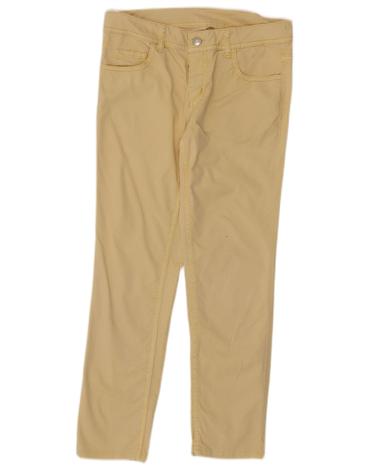 ICEBERG Damen Slim-Cropped-Hose W27 L25 Gelb
