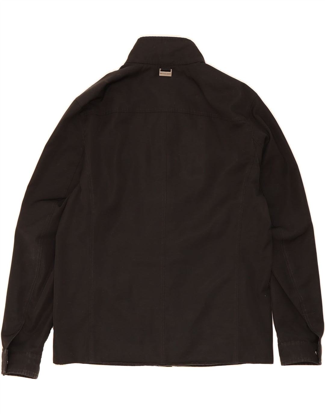 MICHAEL KORS Mens Utility Jacket UK 40 Large Black Polyester Vintage Michael Kors and Second-Hand Michael Kors from Messina Hembry 