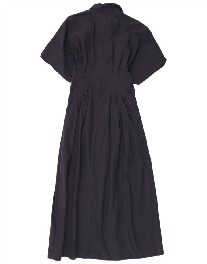 Zara Damen Maxikleid UK 12 Medium Marineblau