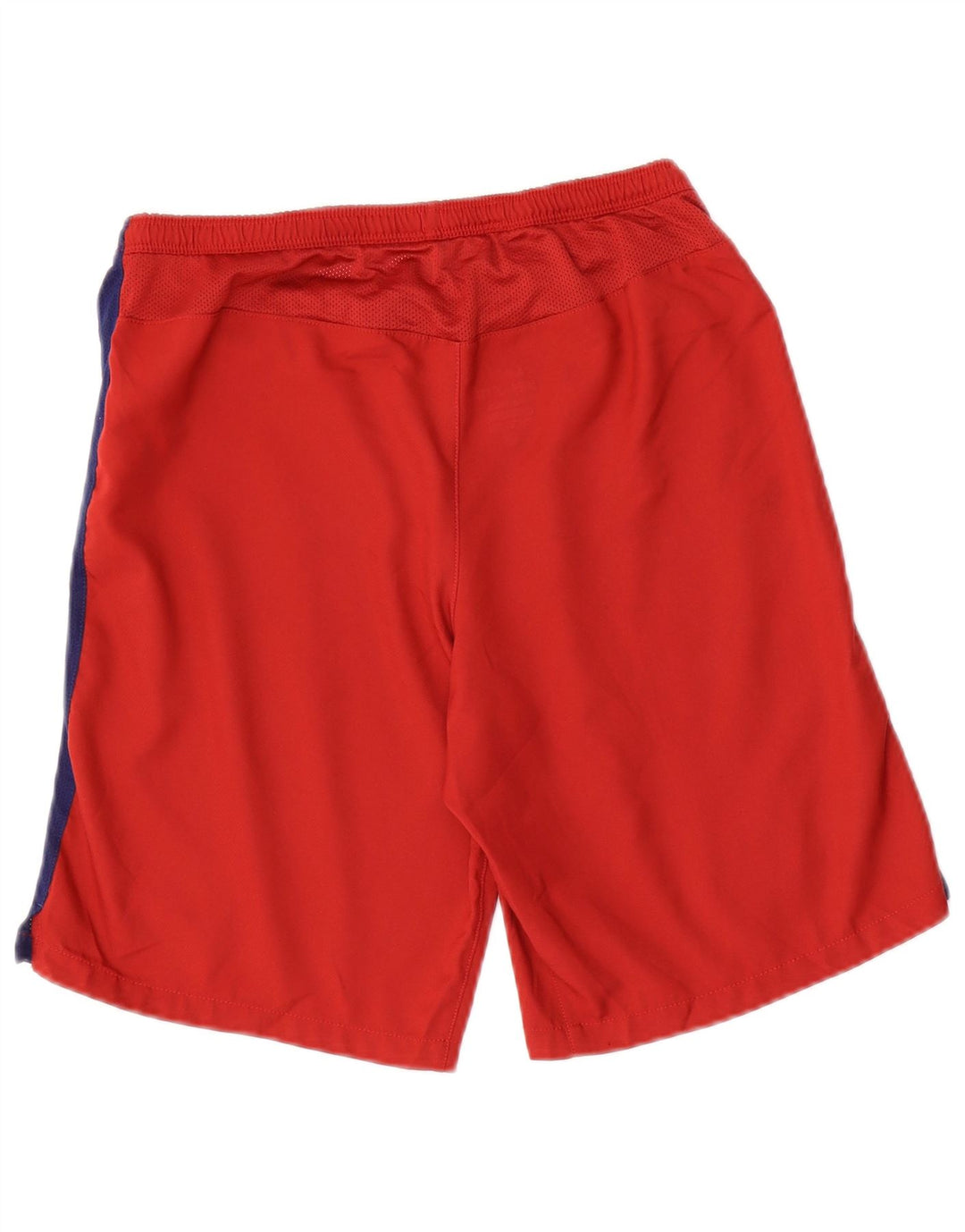 Nike Herren FCB Sportshorts, klein, rotes Farbblock-Polyester
