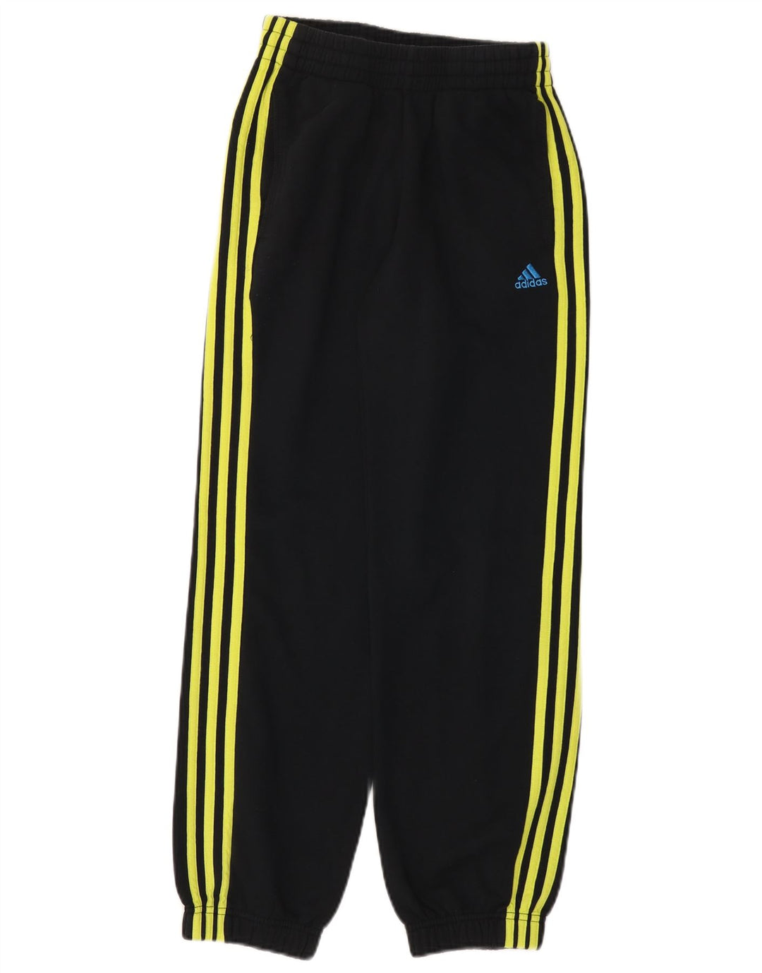 ADIDAS Jungen-Trainingshose, Jogginghose, 11–12 Jahre, schwarze Baumwolle