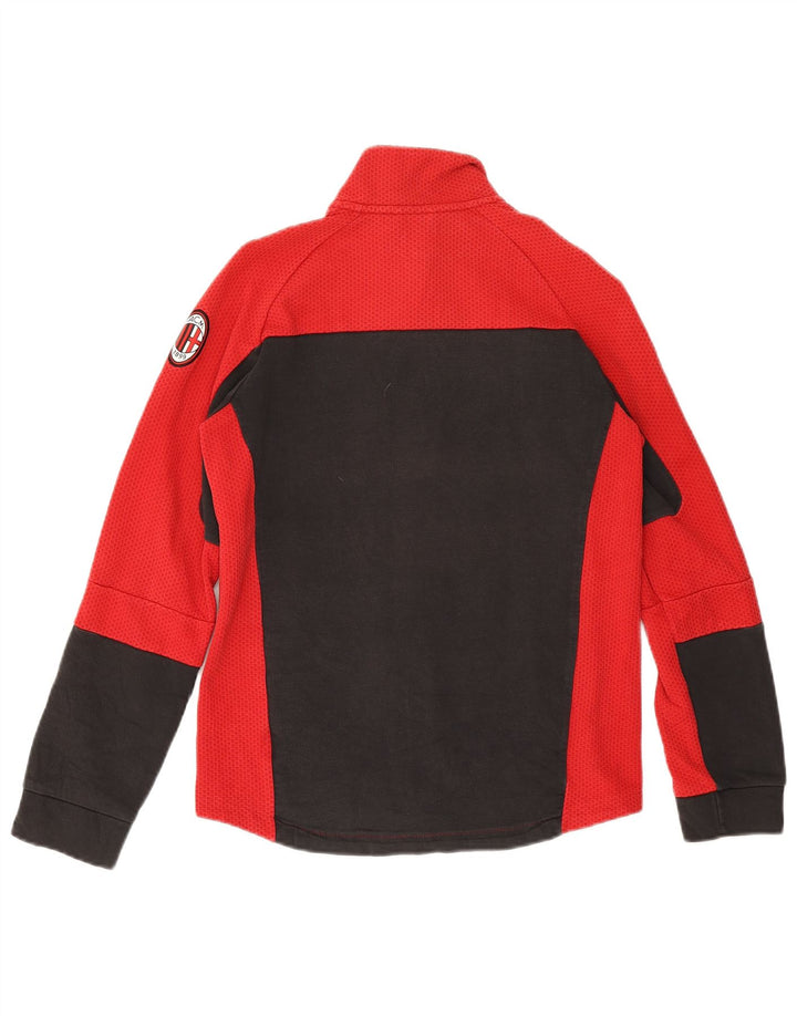 Puma Jungen AC Milan Trainingsanzug Top Jacke 13–14 Jahre Rot Farbblock