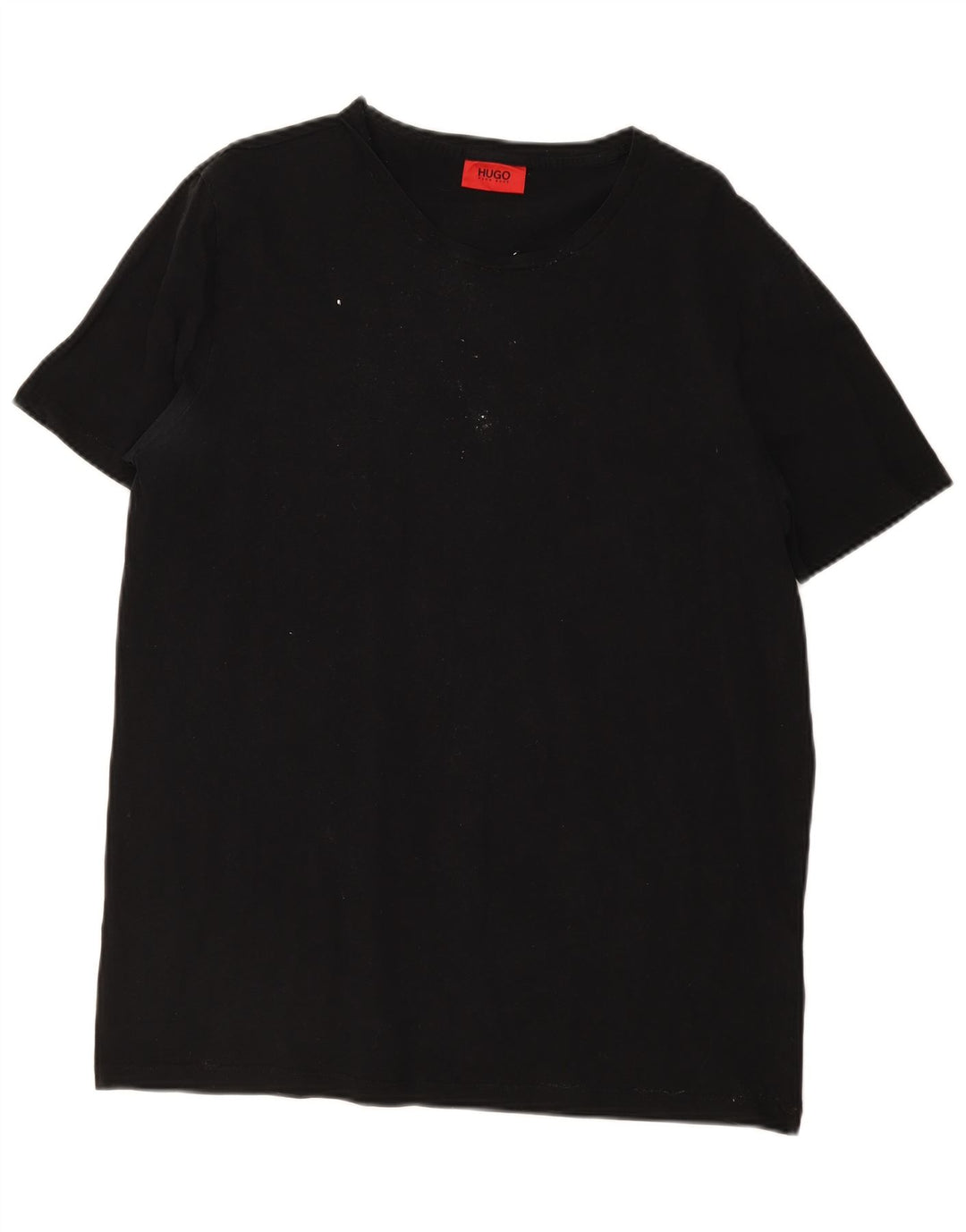 Hugo Boss Herren T-Shirt Top 2XL Schwarz Baumwolle