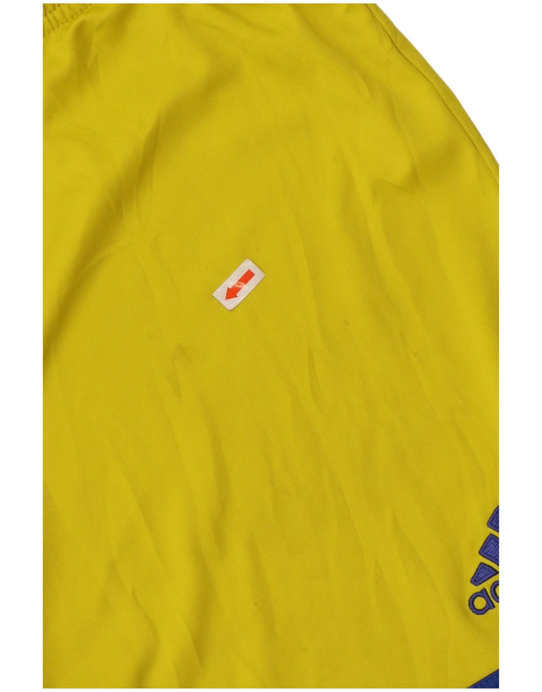 ADIDAS Herren Climalite Sport Shorts Small Gelb Polyester