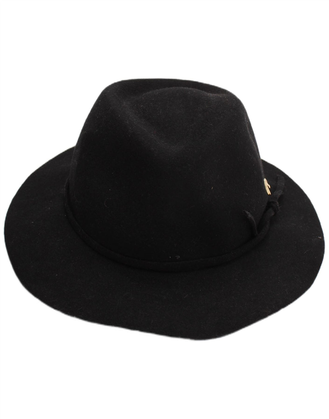 Replay Damen-Fedora-Hut, Einheitsgröße, schwarze Wolle, klassisch