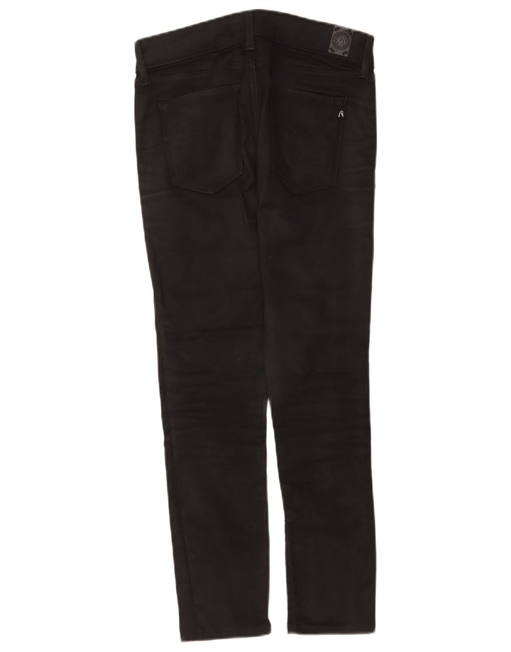 Replay Damen Slim Jeans W27 L26 Schwarz