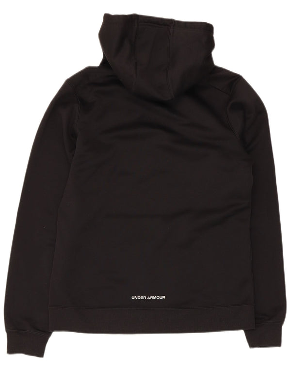 Under Armour Damen Kapuzenpullover UK 10 Small Schwarz Polyester