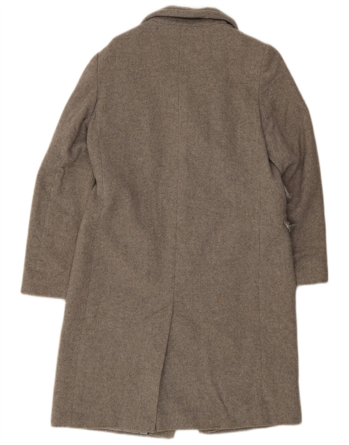 Marks & Spencer Damen Übergroßer Mantel UK 10 Small Graue Wolle